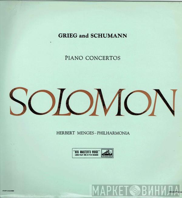 / Edvard Grieg - Robert Schumann - Solomon  - Herbert Menges  Philharmonia Orchestra  - Piano Concertos