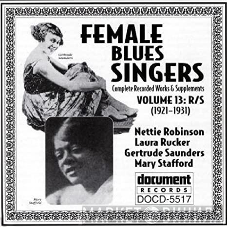  - Female Blues Singers Volume 13: R/S (1921-1931)
