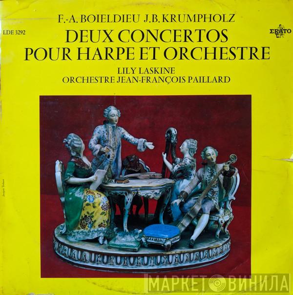 / François-Adrien Boieldieu – Johann Baptist Krumpholtz , Lily Laskine  Orchestre De Chambre Jean-François Paillard  - Deux Concertos Pour Harpe Et Orchestre