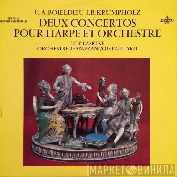 / François-Adrien Boieldieu , Johann Baptist Krumpholtz , Lily Laskine  Orchestre De Chambre Jean-François Paillard  - Deux Concertos Pour Harpe Et Orchestre