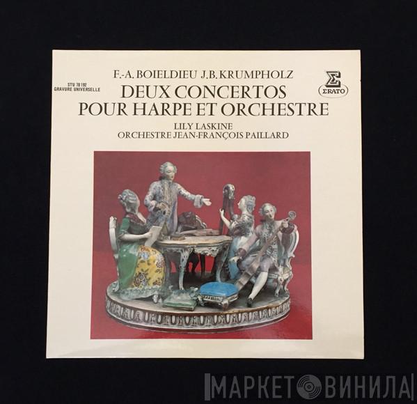 / François-Adrien Boieldieu , Johann Baptist Krumpholtz , Lily Laskine  Orchestre De Chambre Jean-François Paillard  - Deux Concertos Pour Harpe Et Orchestre