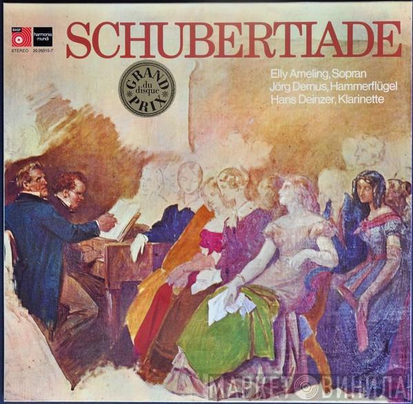 / Franz Schubert , Elly Ameling , Jörg Demus  Hans Deinzer  - Schubertiade