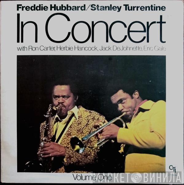 / Freddie Hubbard With Stanley Turrentine , Ron Carter , Herbie Hancock , Jack DeJohnette  Eric Gale  - In Concert Volume One