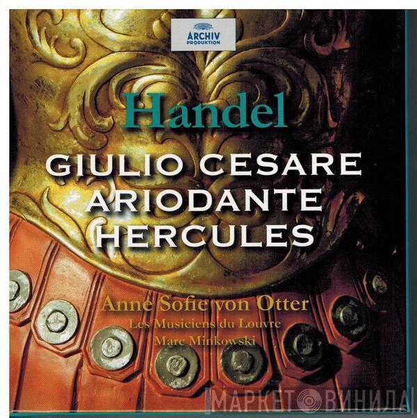 / Georg Friedrich Händel , Anne Sofie Von Otter , Les Musiciens Du Louvre  Marc Minkowski  - Giulio Cesare - Ariodante - Hercules