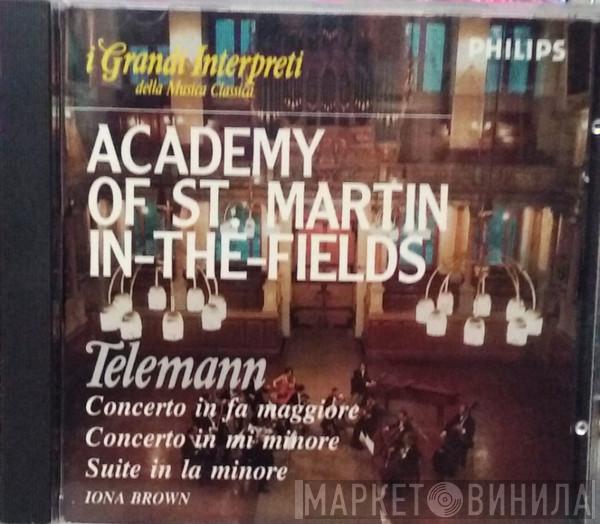 / Georg Philipp Telemann , Iona Brown  The Academy Of St. Martin-in-the-Fields  - Concerto In Fa Maggiore - Concerto In Mi Minore - Suite In La Minore