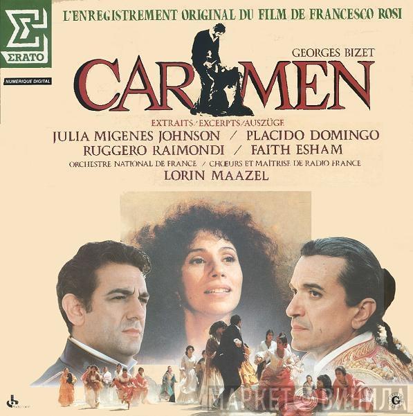 / Georges Bizet , Julia Migenes , Placido Domingo , Ruggero Raimondi , Faith Esham , Lorin Maazel , Orchestre National De France Et Chœur de Radio France  Maîtrise De Radio France  - Carmen (Extraits)