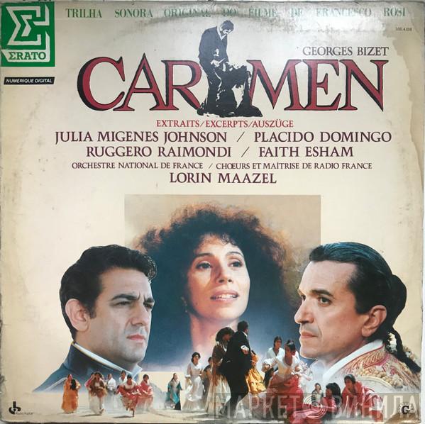 / Georges Bizet , Julia Migenes , Placido Domingo , Ruggero Raimondi , Faith Esham , Lorin Maazel , Orchestre National De France Et Chœur de Radio France  Maîtrise De Radio France  - Carmen (Extraits)