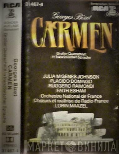 / Georges Bizet , Julia Migenes , Placido Domingo , Ruggero Raimondi , Faith Esham , Lorin Maazel , Orchestre National De France Et Chœur de Radio France  Maîtrise De Radio France  - Carmen - Großer Querschnitt In Französischer Sprache
