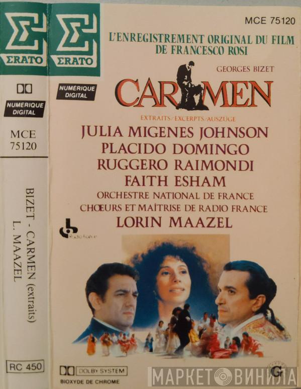 / Georges Bizet , Julia Migenes , Placido Domingo , Ruggero Raimondi , Faith Esham , Orchestre National De France Et Chœur de Radio France , Maîtrise De Radio France  Lorin Maazel  - Carmen (Extraits)