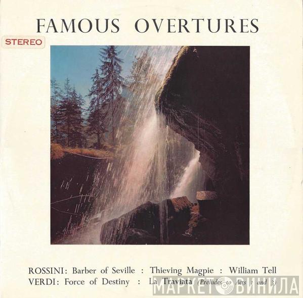 / Gioacchino Rossini , Giuseppe Verdi Conducted By The London Festival Orchestra  Alexander Gibson  - Famous Overtures