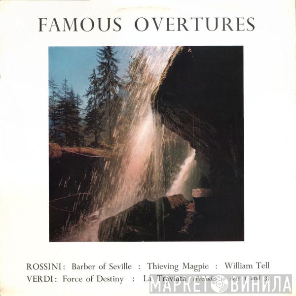 / Gioacchino Rossini , Giuseppe Verdi Conducted By The London Festival Orchestra  Alexander Gibson  - Famous Overtures