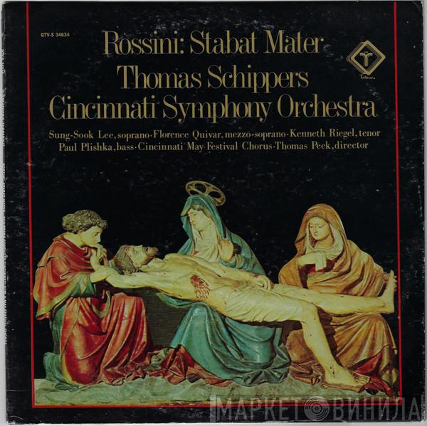 / Gioacchino Rossini , Thomas Schippers , Cincinnati Symphony Orchestra · Sung-Sook Lee · Florence Quivar , Kenneth Riegel · Paul Plishka  Thomas Peck  - Stabat Mater