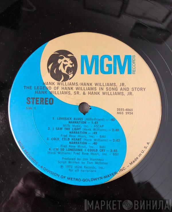 / Hank Williams  Hank Williams Jr.  - The Legend Of Hank Williams In Song And Story