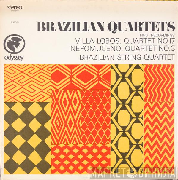 / Heitor Villa-Lobos - Alberto Nepomuceno  Quarteto Brasileiro da UFRJ  - Brazilian Quartets