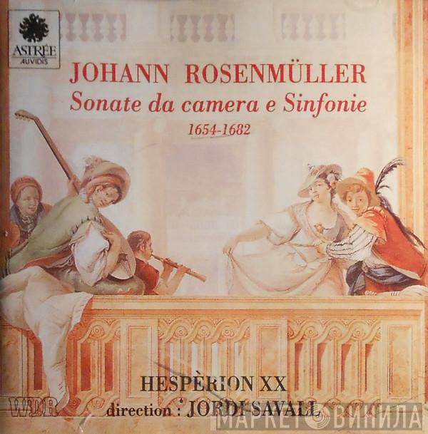 / Johann Rosenmüller , Hespèrion XX  Jordi Savall  - Sonate Da Camera E Sinfonie 1654-1682