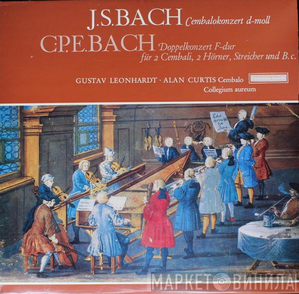 / Johann Sebastian Bach , Carl Philipp Emanuel Bach , Gustav Leonhardt , Alan Curtis   Collegium Aureum  - Cembalokonzerte Von J. S. Bach Und C. Ph. E. Bach