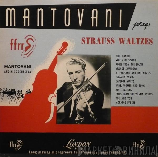 / Johann Strauss Jr.  Mantovani And His Orchestra  - Strauss Waltzes