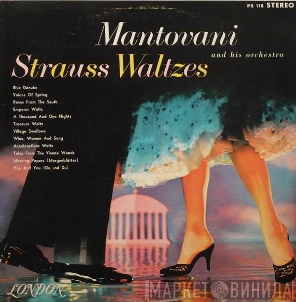 / Johann Strauss Jr.  Mantovani And His Orchestra  - Strauss Waltzes