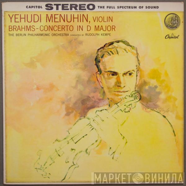 / Johannes Brahms With Yehudi Menuhin Conducting Rudolf Kempe  Berliner Philharmoniker  - Violin Concerto In D Major