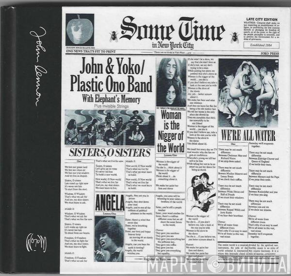 / John Lennon & Yoko Ono  The Plastic Ono Band  - Some Time In New York City