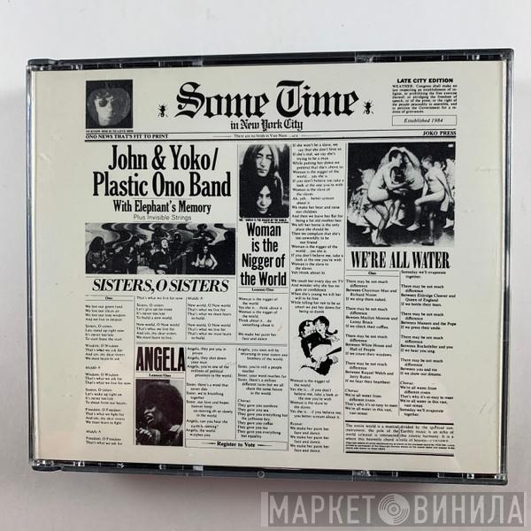 / John Lennon & Yoko Ono  The Plastic Ono Band  - Some Time In New York City
