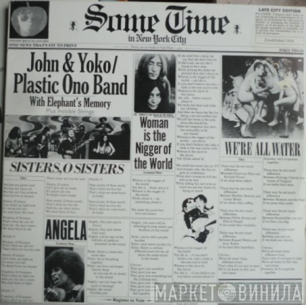 / John Lennon & Yoko Ono With The Plastic Ono Band And Elephants Memory  Invisible Strings  - Some Time In New York City