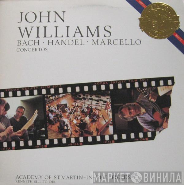 / John Williams  , Johann Sebastian Bach , Georg Friedrich Händel , Alessandro Marcello , The Academy Of St. Martin-in-the-Fields  Kenneth Sillito  - Concertos