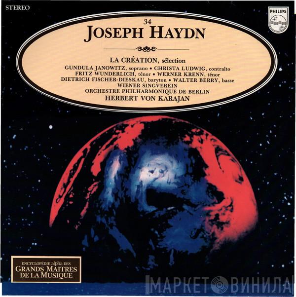 / Joseph Haydn • Gundula Janowitz • Christa Ludwig • Werner Krenn • Fritz Wunderlich • Dietrich Fischer-Dieskau • Walter Berry , Wiener Singverein , Berliner Philharmoniker  Herbert von Karajan  - La Création, Sélection