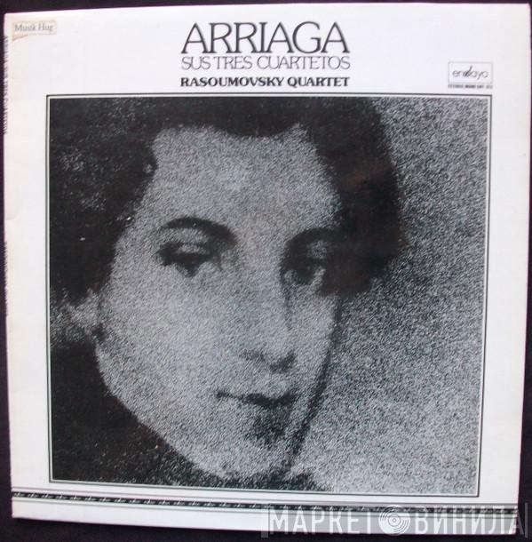 / Juan Crisóstomo de Arriaga  Rasoumovsky Quartet  - Sus Tres Cuartetos
