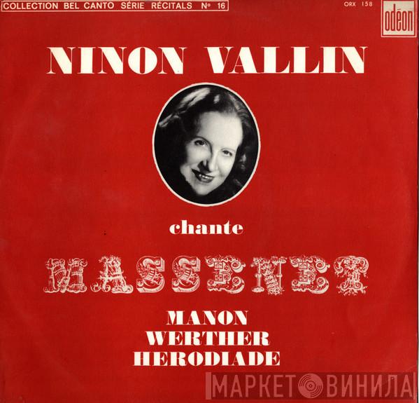 / Jules Massenet  Ninon Vallin  - Ninon Vallin Chante Massenet
