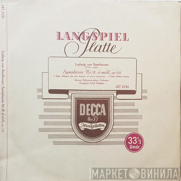 / Ludwig van Beethoven , Erich Kleiber  Wiener Philharmoniker  - Symphonie Nr. IX D-Moll, Op. 125