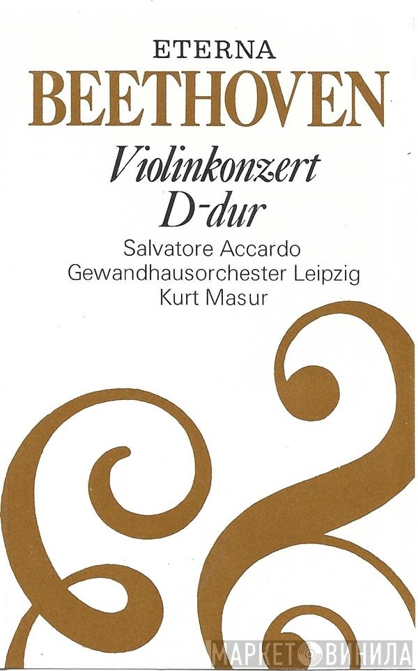 / Ludwig van Beethoven , Salvatore Accardo , Gewandhausorchester Leipzig  Kurt Masur  - Violinkonzert D-dur