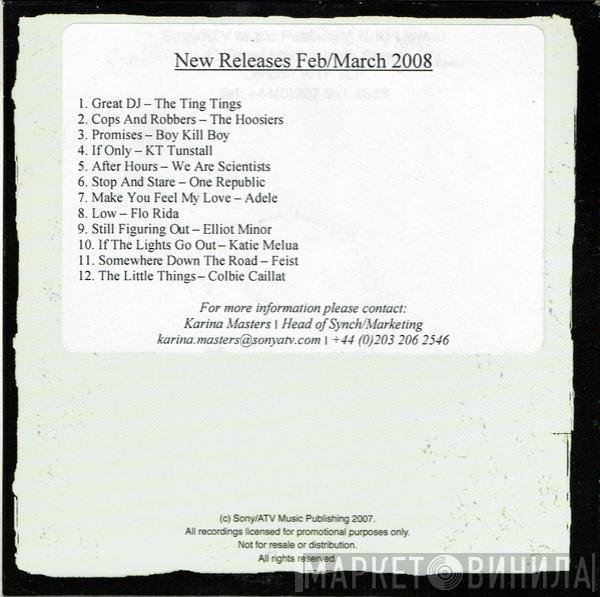  - New Releases Feb / March 2008