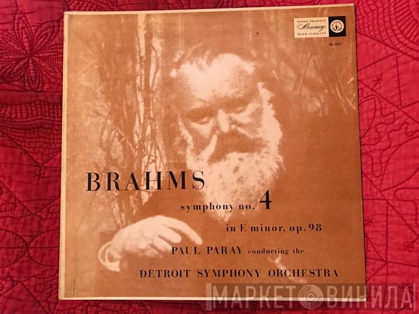 / Paul Paray  Johannes Brahms  - Brahms Symphony No. 4