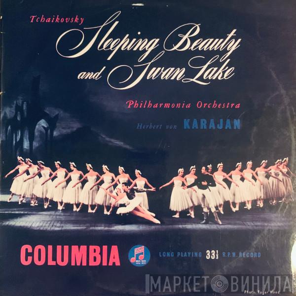 / Pyotr Ilyich Tchaikovsky , Philharmonia Orchestra  Herbert von Karajan  - Sleeping Beauty And Swan Lake