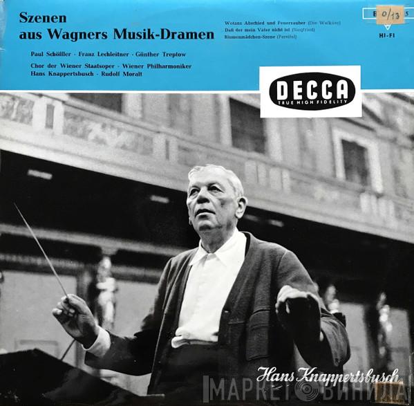 / Richard Wagner , Paul Schöffler , Franz Lechleitner , Günther Treptow , Wiener Staatsopernchor , Wiener Philharmoniker , Hans Knappertsbusch  Rudolf Moralt  - Szenen Aus Wagners Musik-Dramen