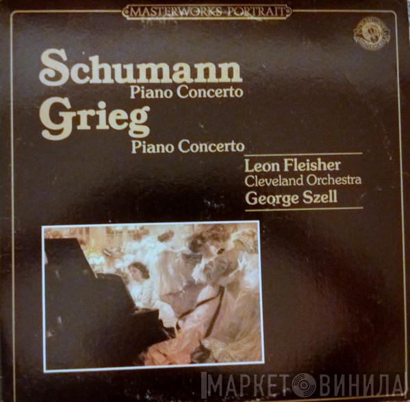 / Robert Schumann - Edvard Grieg , Leon Fleisher , The Cleveland Orchestra  George Szell  - Piano Concertos