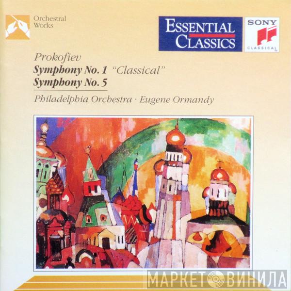 / Sergei Prokofiev , The Philadelphia Orchestra  Eugene Ormandy  - Symphony No. 1 "Classical" • Symphony No. 5