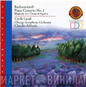 / Sergei Vasilyevich Rachmaninoff , Cecile Licad , Claudio Abbado  The Chicago Symphony Orchestra  - Piano Concerto No. 2 & Rhapsody On A Theme Of Paganini
