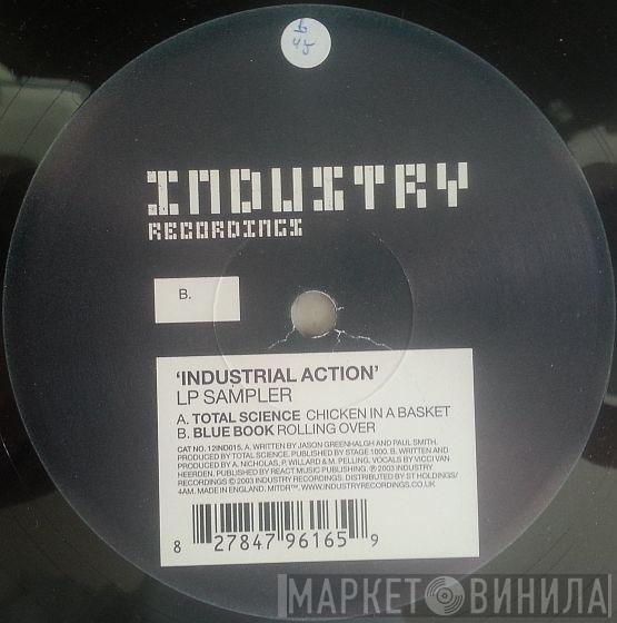 / Total Science  Bluebook   - Industrial Action (LP Sampler)