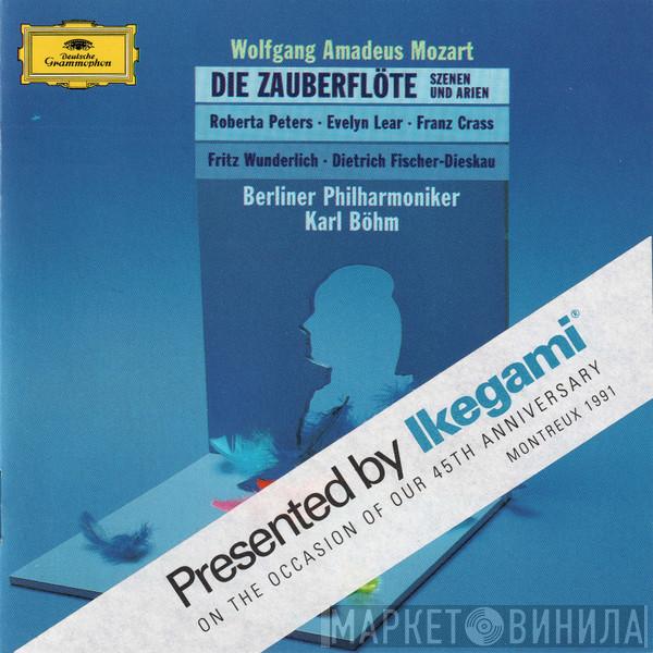 / Wolfgang Amadeus Mozart • Roberta Peters • Evelyn Lear • Franz Crass • Fritz Wunderlich • Dietrich Fischer-Dieskau • Berliner Philharmoniker  Karl Böhm  - Die Zauberflöte (Szenen und Arien)
