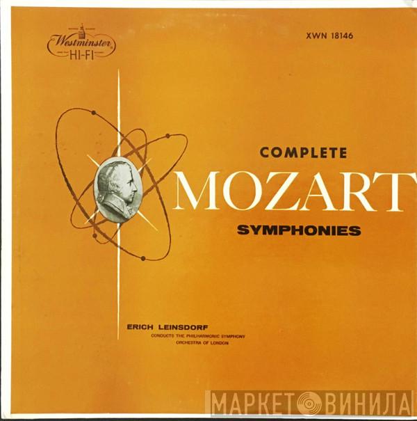 / Wolfgang Amadeus Mozart Conducts The Erich Leinsdorf  Philharmonic Symphony Of London  - Complete Symphonies Vol. X