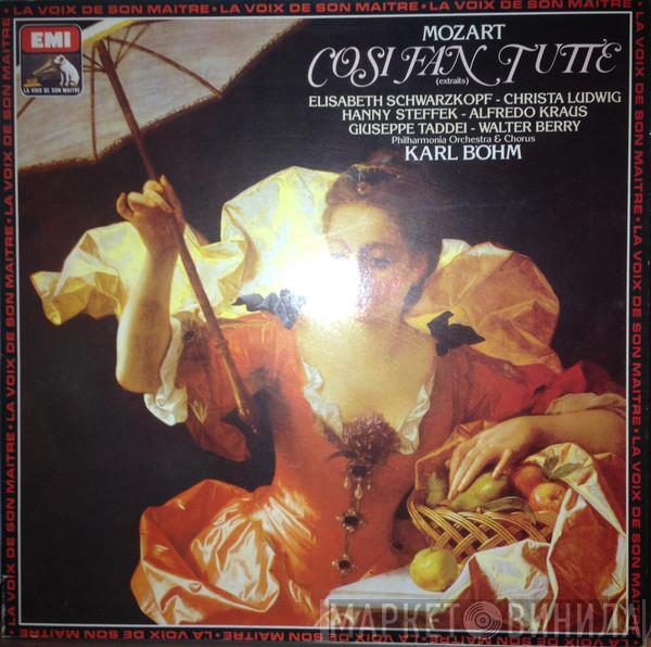 / Wolfgang Amadeus Mozart , Elisabeth Schwarzkopf , Christa Ludwig , Hanny Steffek , Alfredo Kraus , Giuseppe Taddei , Walter Berry , Philharmonia Orchestra  Karl Böhm  - Cosi Fan Tutte (Extraits)