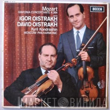 / Wolfgang Amadeus Mozart - Igor Oistrach - David Oistrach - Kiril Kondrashin  Moscow Philharmonic Orchestra  - Sinfonia Concertante K. 364