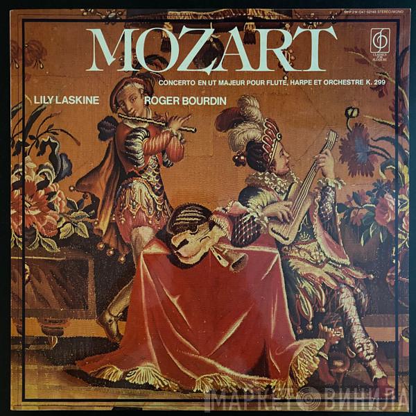 / Wolfgang Amadeus Mozart , Lily Laskine  Roger Bourdin  - Concerto En Ut Majeur Pour Flûte, Harpe Et Orchestre K. 299