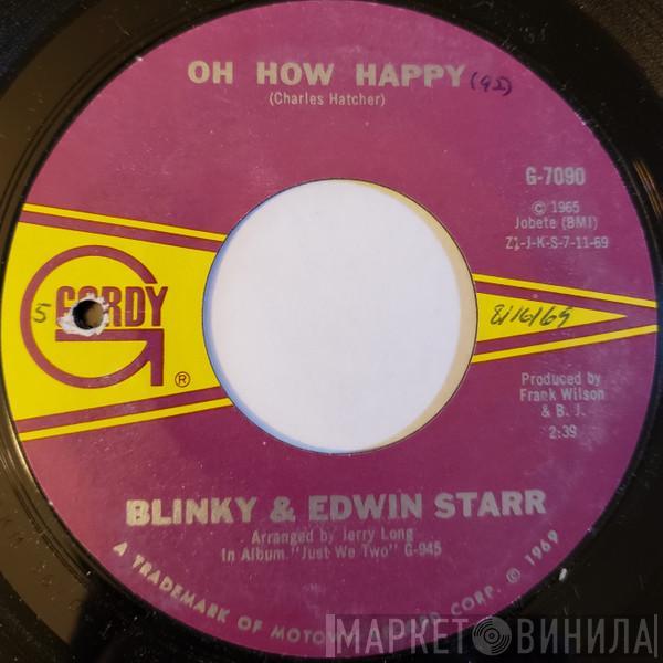 & Blinky  Edwin Starr  - Oh How Happy / Ooo Baby Baby