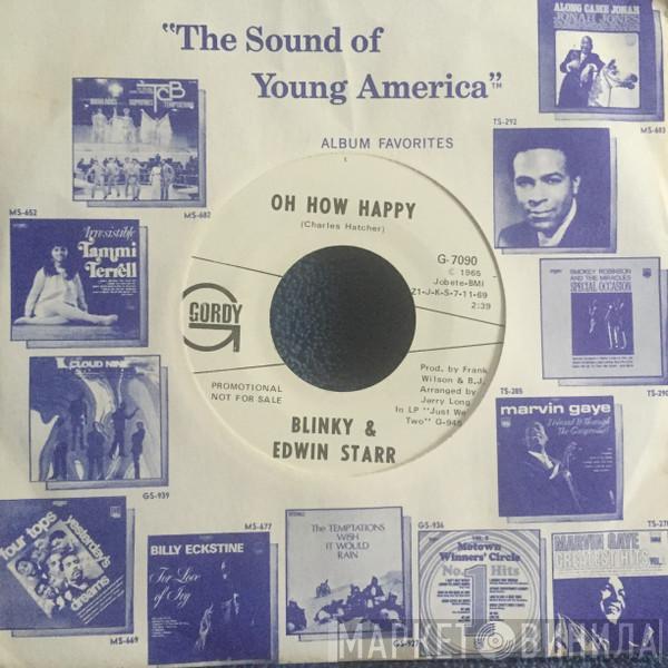 & Blinky  Edwin Starr  - Oh How Happy / Ooo Baby Baby