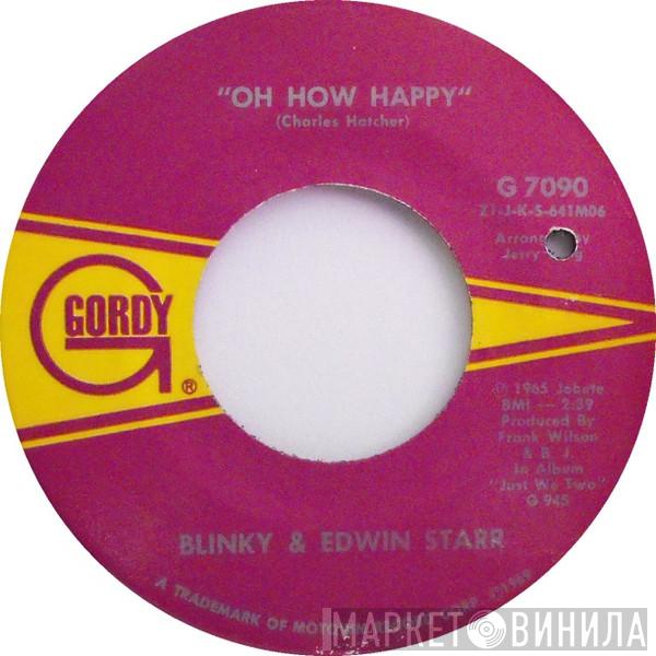 & Blinky  Edwin Starr  - Oh How Happy / Ooo Baby Baby