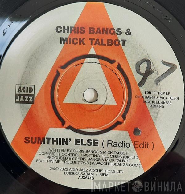 & Chris Bangs  Mick Talbot  - Sumthin' Else