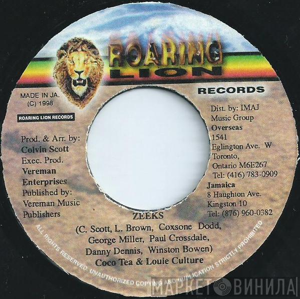 & Cocoa Tea  Louie Culture  - Zeeks
